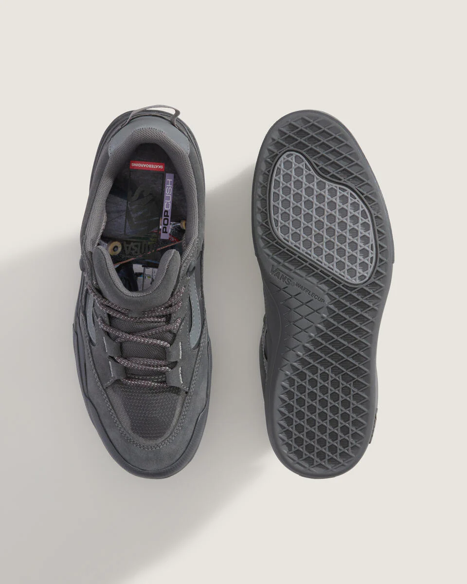 Vans Men's Atiba Jefferson Skate 2 Wayvee Shoes Gray VN000D5DBGF - Image 3