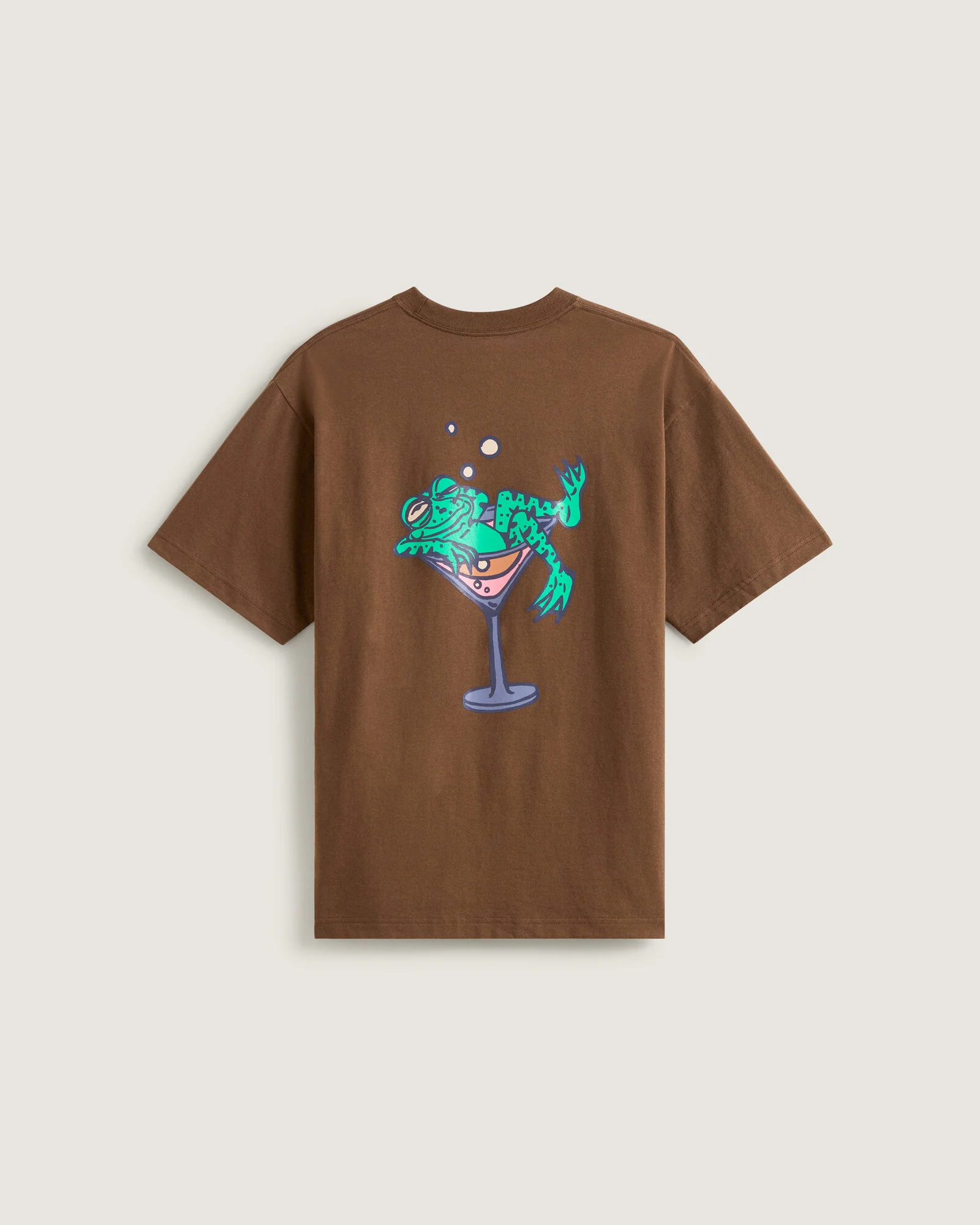 Vans Men's Bar Hopper T-Shirt Vintage Cacao VN000TQPFST