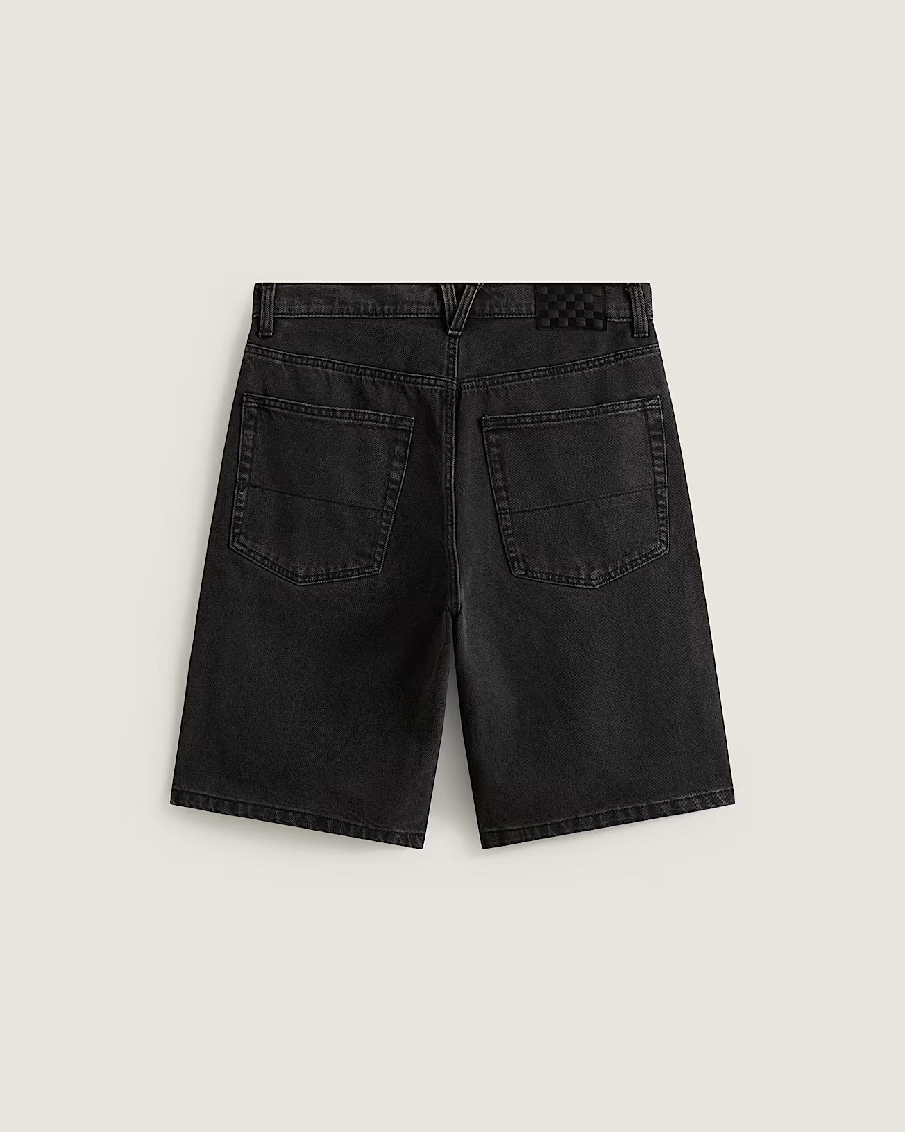 Vans Men's Check-5 Baggy Denim Shorts Black VN000C9VEMG - Image 5