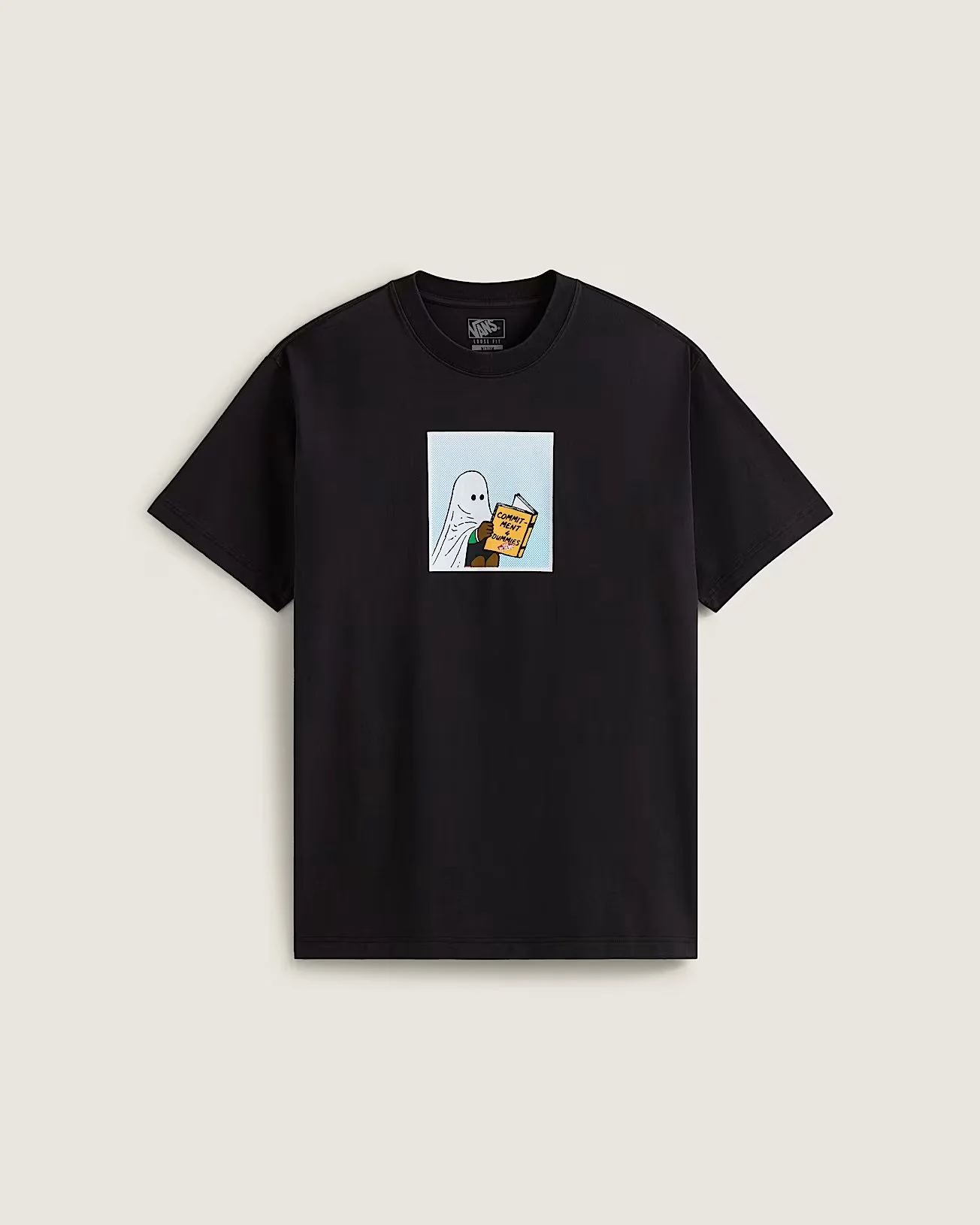 Vans Men's Commitment 4 Dummies Loose T-Shirt Black VN000VY5BLK