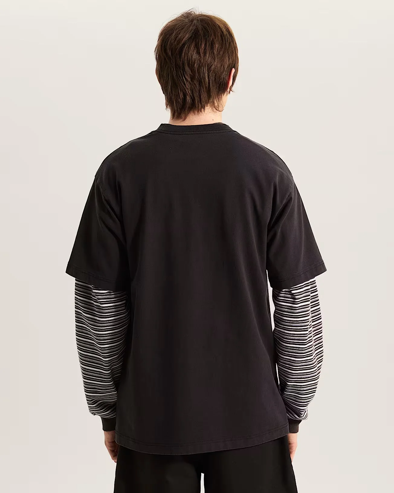 Vans Men's Commitment 4 Dummies Loose T-Shirt Black VN000VY5BLK - Image 4