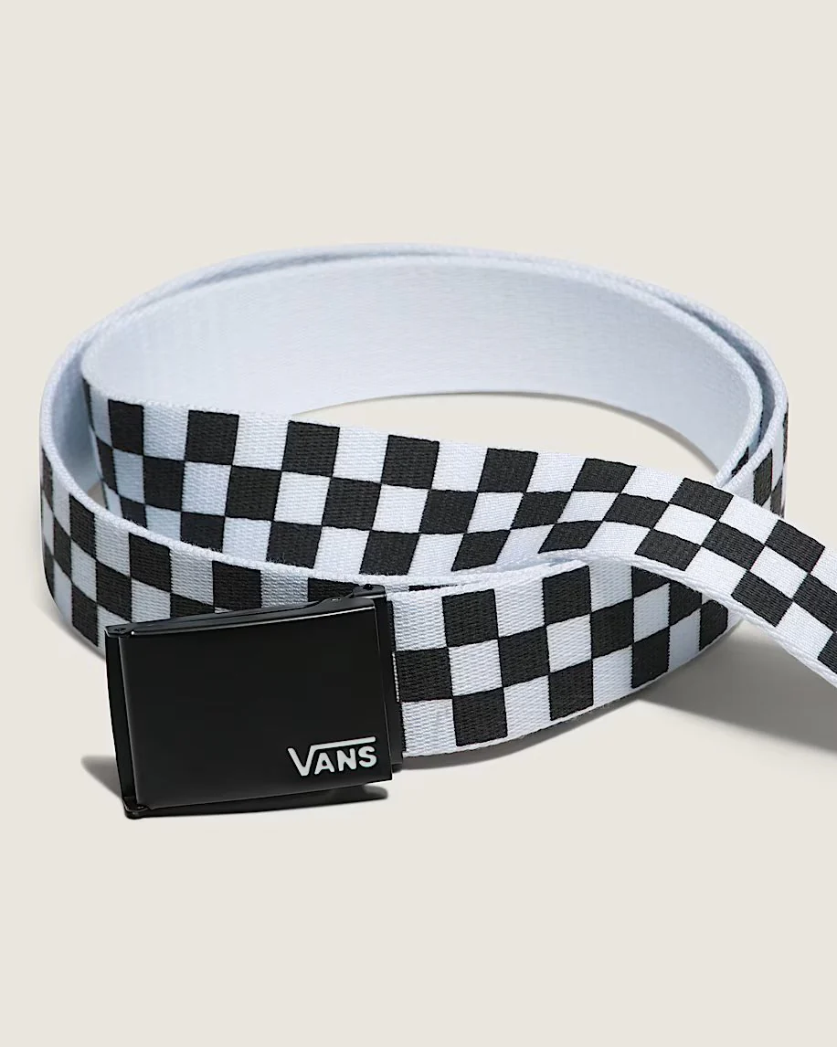 Vans Men's Deppster II Web Belt Black/White VN0A31J1Y28 - Image 2
