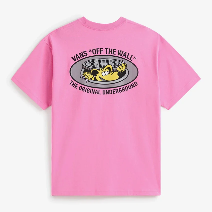 Vans Men's Downside T-Shirt Pink Fizz VN000SXSFRQ