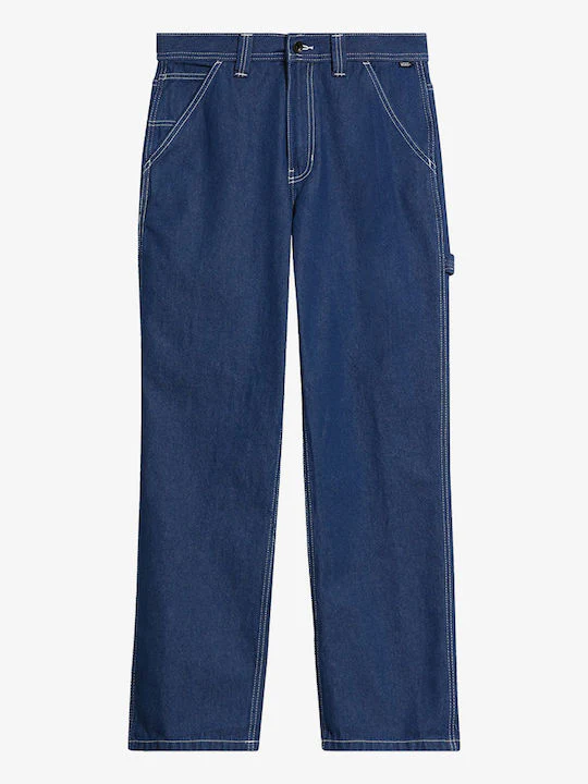 Vans Men's Drill Chore Carpenter Pants Indigo Rinse VN000PHPAFM - Image 4