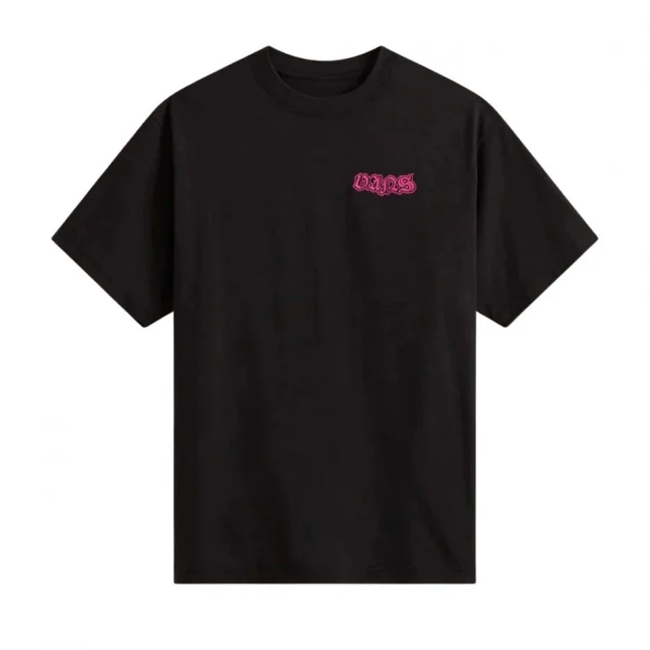 Vans Men's Misty Eyes Loos T-shirt Black VN000W01BLK - Image 4