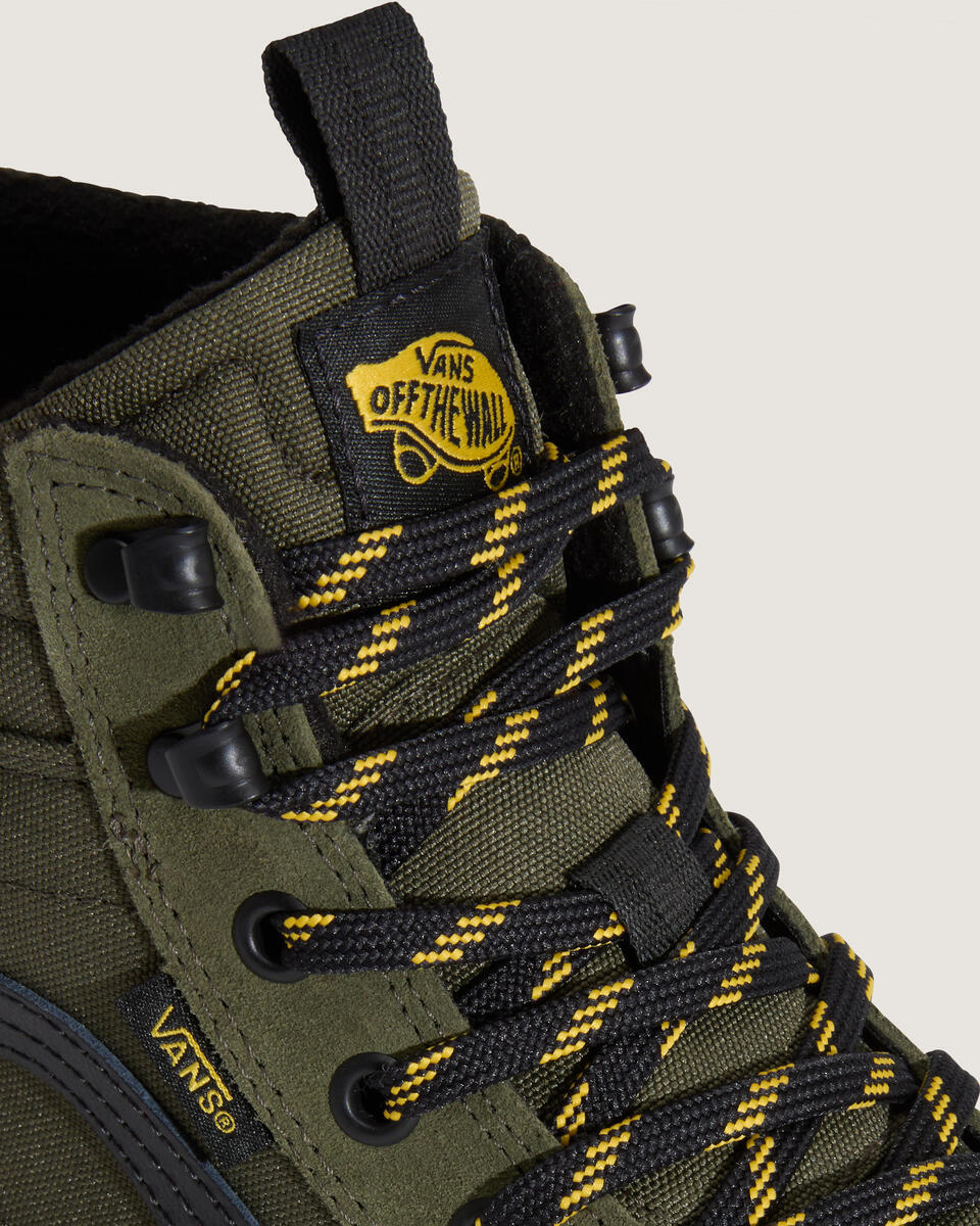 Vans Men's MTE Sk8-Hi Waterproof Insulated Shoes Green/Black VN000DAQ203 - Image 6
