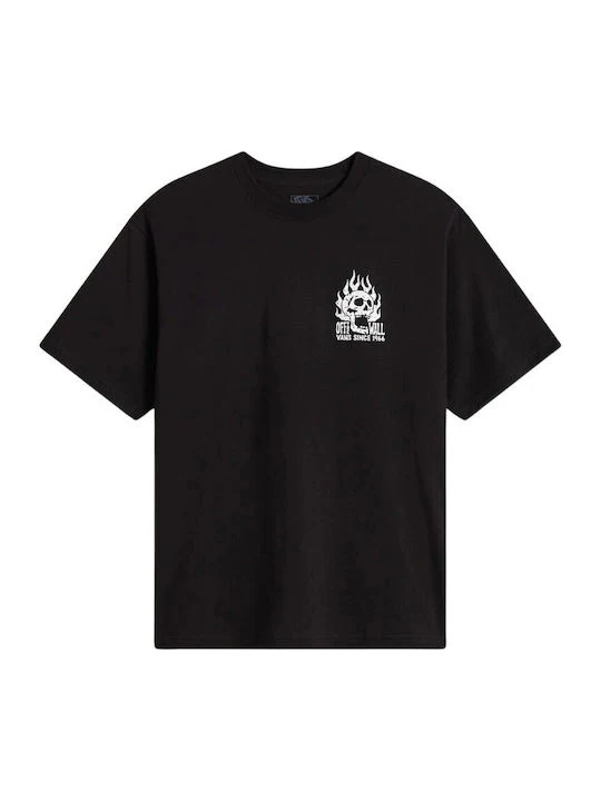 Vans Men's Off The Wall T-Shirt Black VN000VW0BLK - Image 2