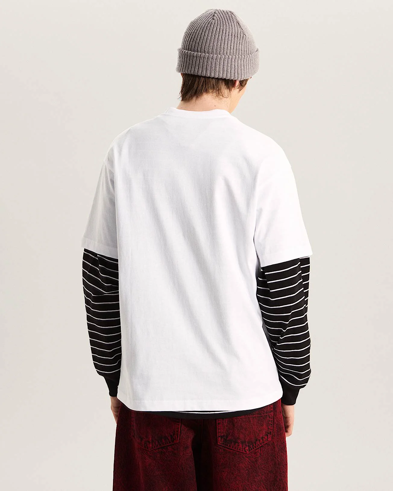 Vans Men's Puppy Loose T-Shirt White VN000W00WHT - Image 4