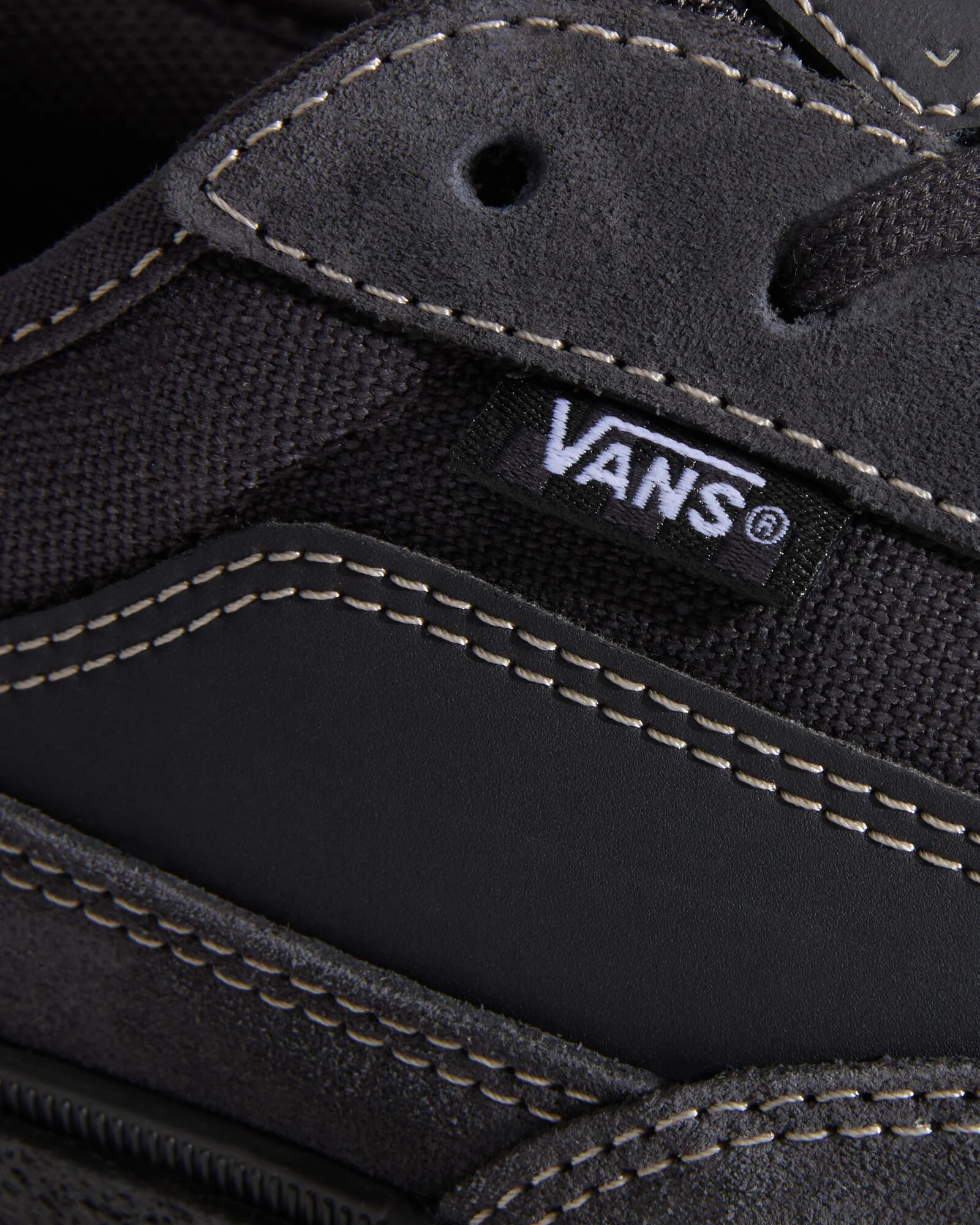Vans Men's Skate Curren Caples Shoes Charcoal/Black VN000D85CC8 - Image 8