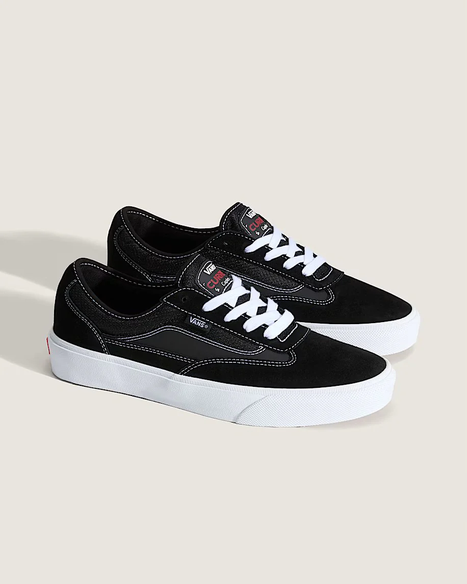 Vans Men's Skate Curren Caples Shoes Gum Black/White VN000D85BZW - Image 2