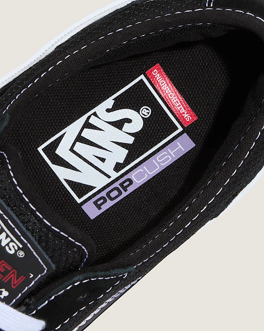 Vans Men's Skate Curren Caples Shoes Gum Black/White VN000D85BZW - Image 6