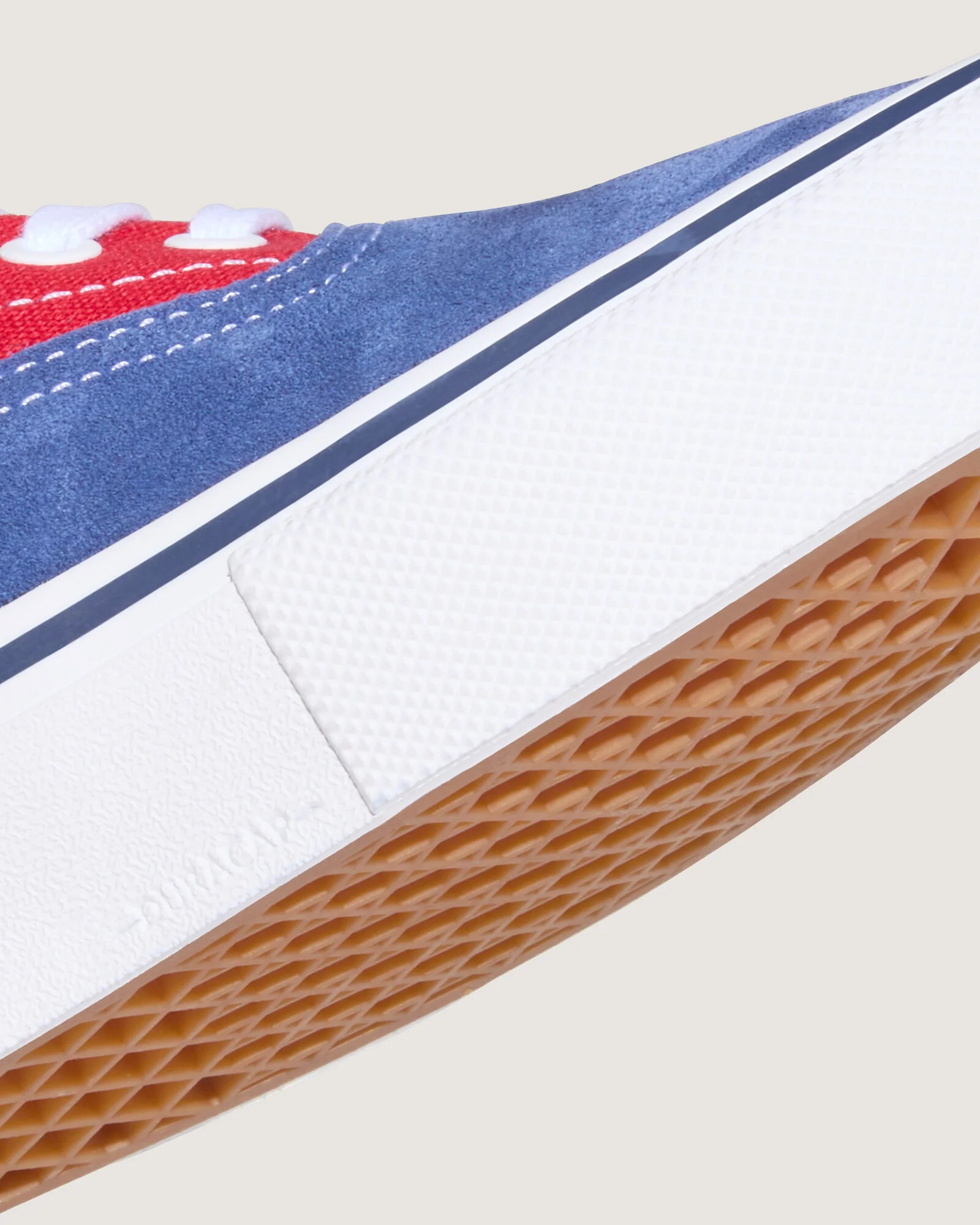 Vans Men's Skate Era Shoes Blue/Red VN000ECR3QG - Image 4