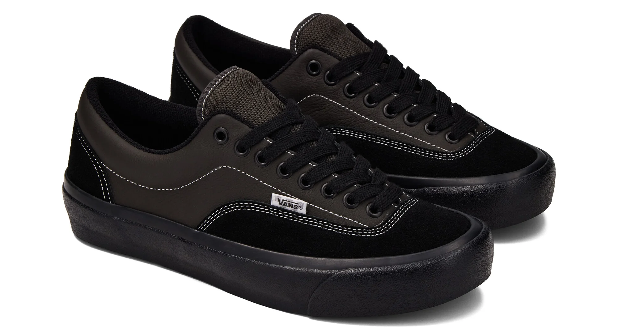 Vans Men's Skate Era Stub Shoes Black/Black VN000DA3BKA - Image 2