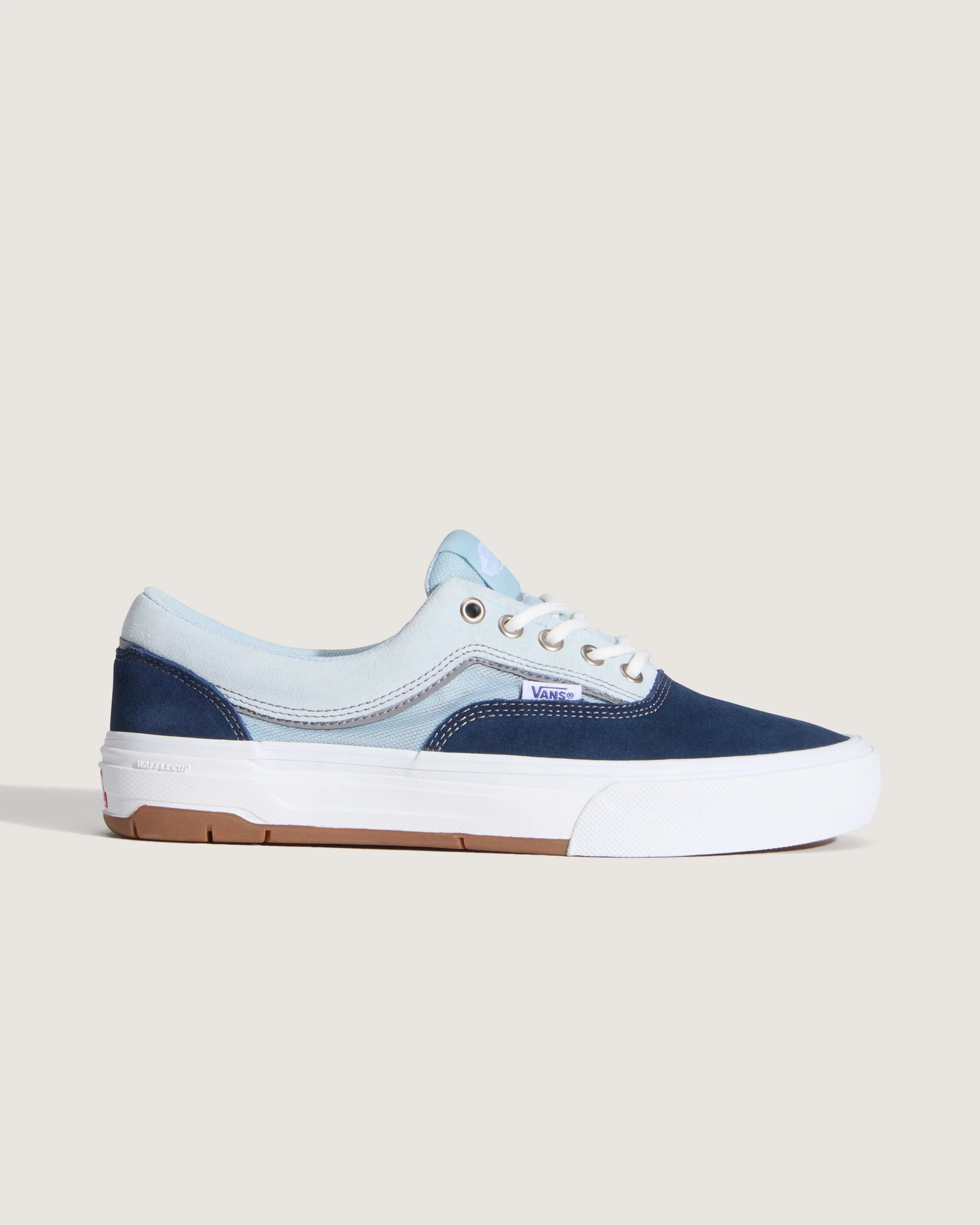 Vans Men's Skate Era Wafflecup Shoes Navy Blue/Light Blue VN000EF0J4I - Image 4