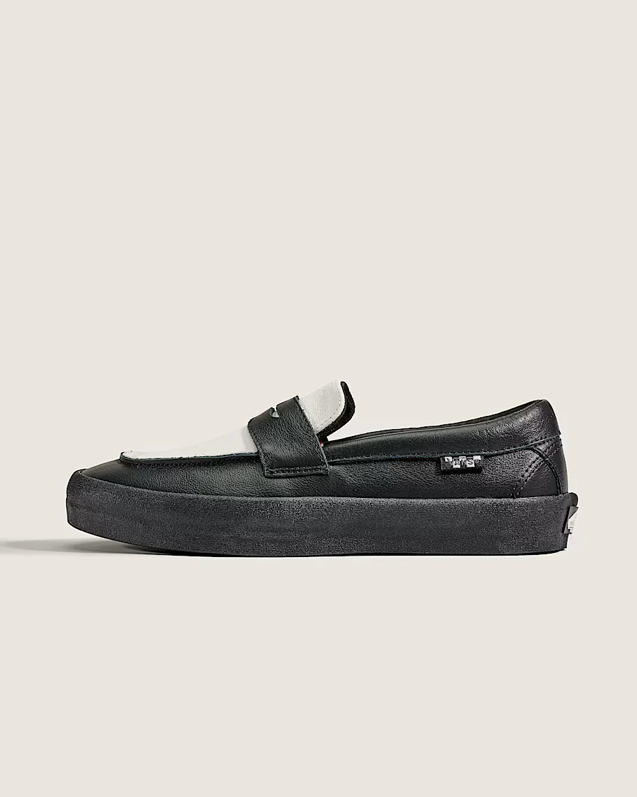 Vans Men's Skate Loafer Shoes Black/White VN000VA6Y28 - Image 4