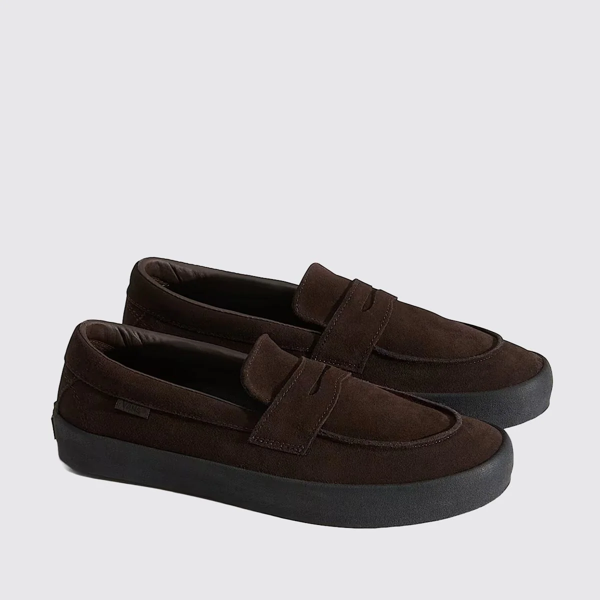 Vans Men's Skate Loafer Shoes Suede Brown/Black VN000VA6Y49 - Image 3