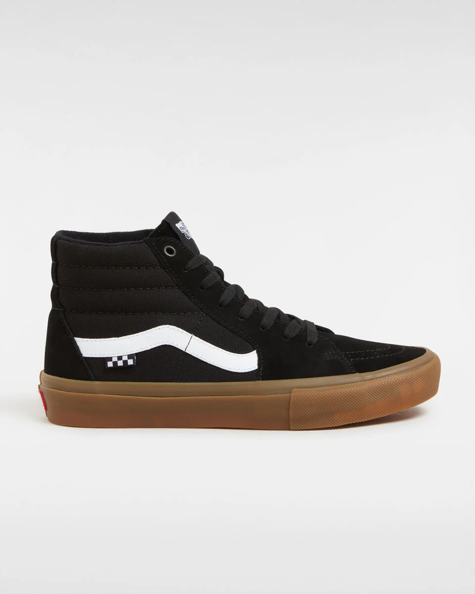 Vans Men's Skate SK8-Hi Shoes Black/Gum VN0A5FCCB9M