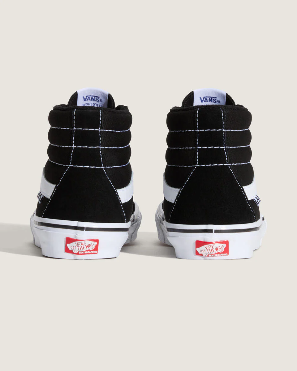 Vans Men's Skate SK8-Hi Shoes Black/White VN0A5FCCY28 - Image 6