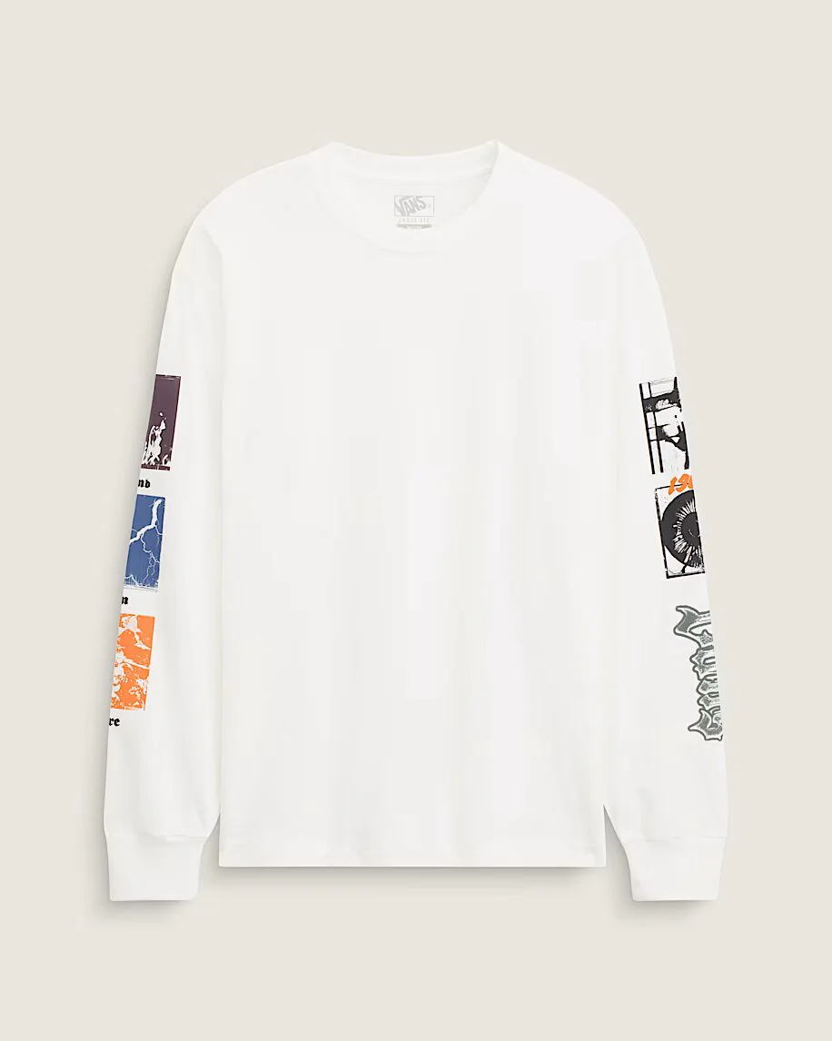 Vans Men's Stormcast Long Sleeve T-shirt Marshmallow VN000PSMFS8