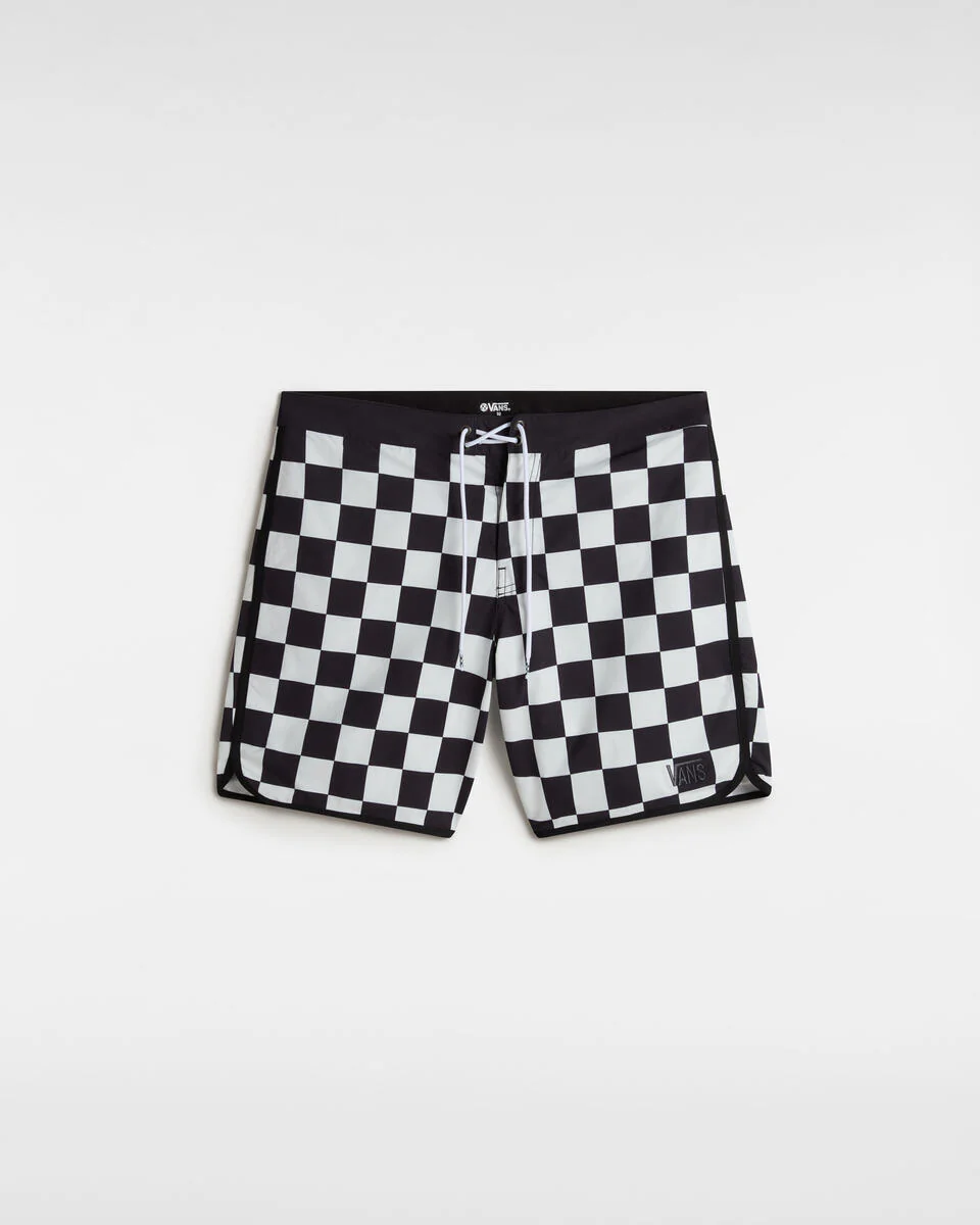 Vans MTE Everride Scalloped Boardshorts Black/White VN000M8JY28