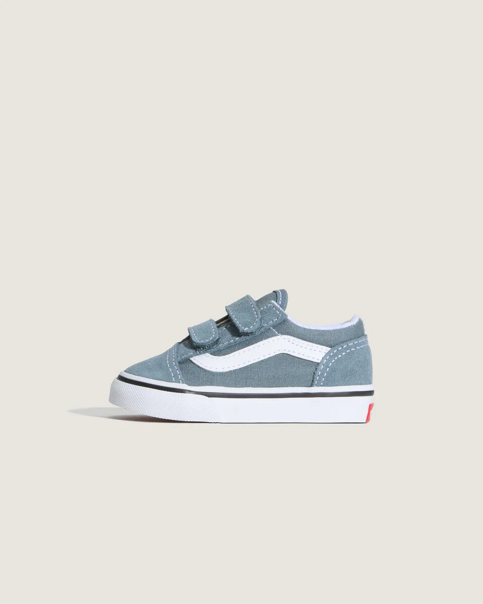 Vans Toddler Old Skool Shoes (1-4 years) Color Theory Stormy Weath VN000CTGRV21 - Image 2