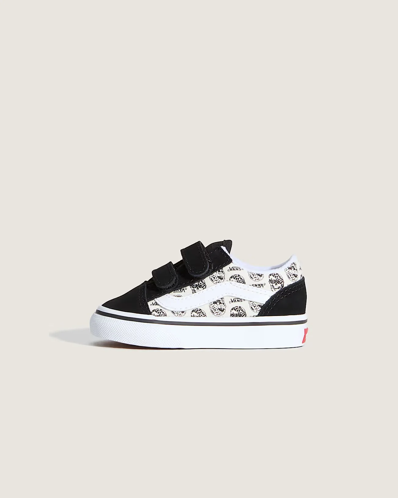 Vans Toddler Old Skool V Shoes Skulls Multi VN000CRW448 - Image 2