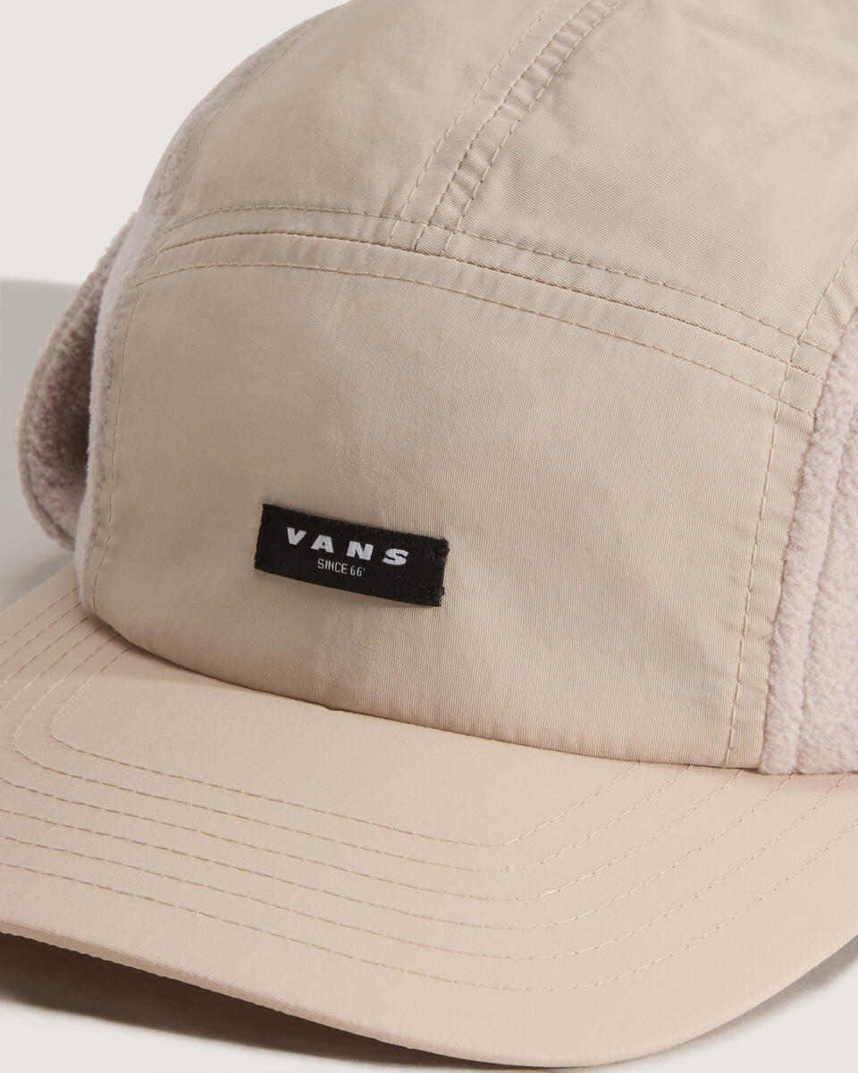 Vans Unisex 66 Earflap Tall Camper Hat Taupe Mist VN000QA7EN9 - Image 3