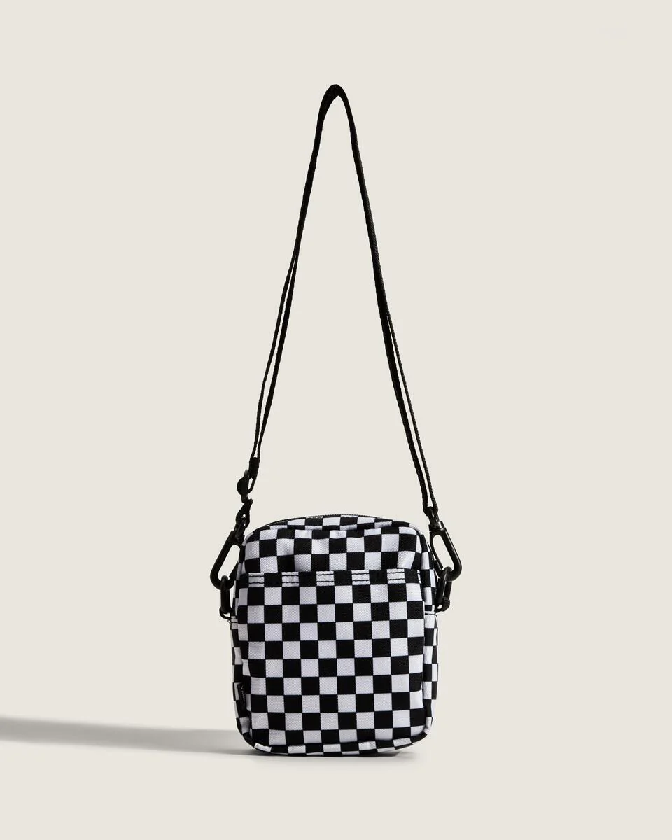 Vans Unisex Bail Crossbody Bag Black/White VN000MP6Y28 - Image 2