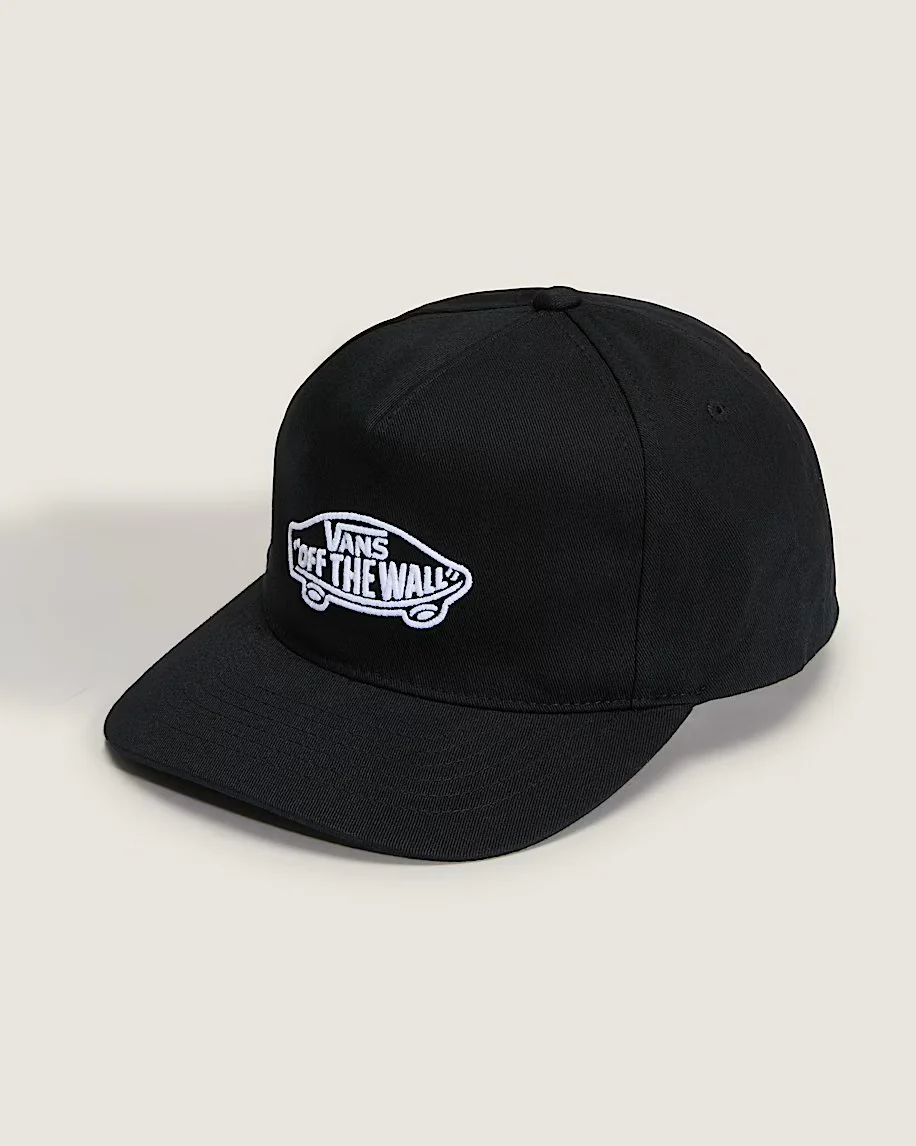 Vans Unisex Classic Snapback Hat Black VN000QAJBLK