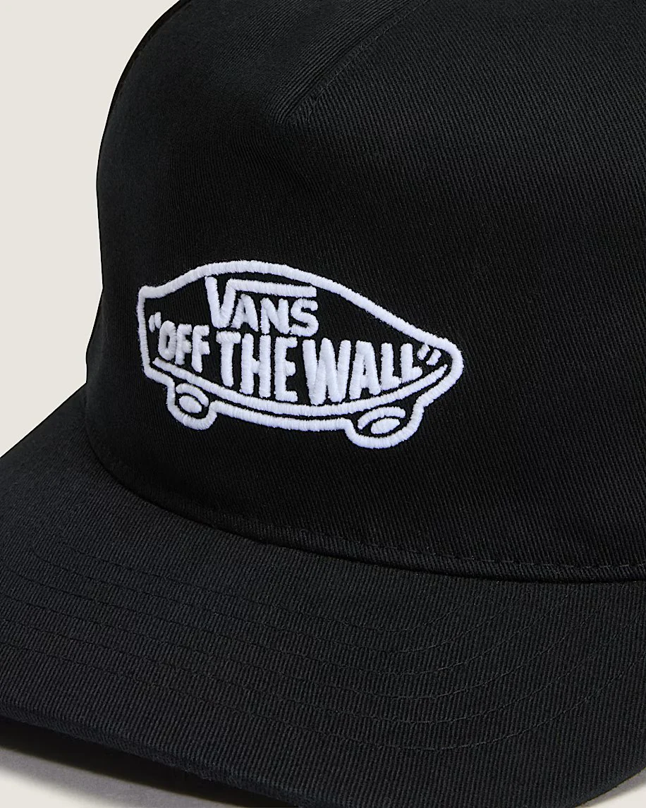 Vans Unisex Classic Snapback Hat Black VN000QAJBLK - Image 3