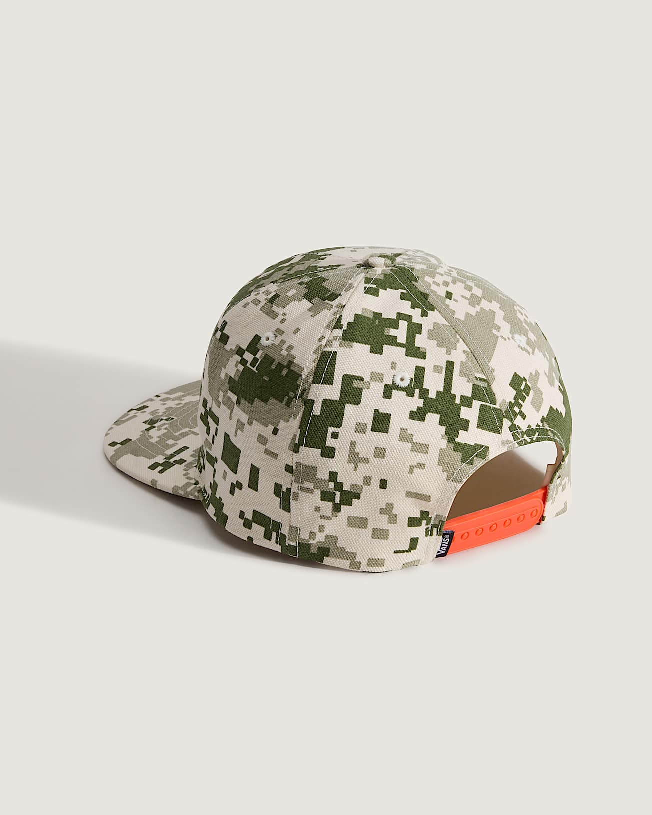 Vans Unisex Formula Snapback Hat Neutral Olive Green/Marshmallow White VN000QAFGCY - Image 2