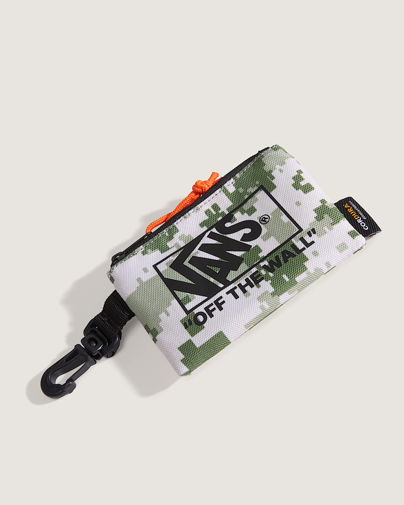 Vans Unisex Formula Zip Wallet Olive/Marshmallow VN000Q9TGCY - Image 3