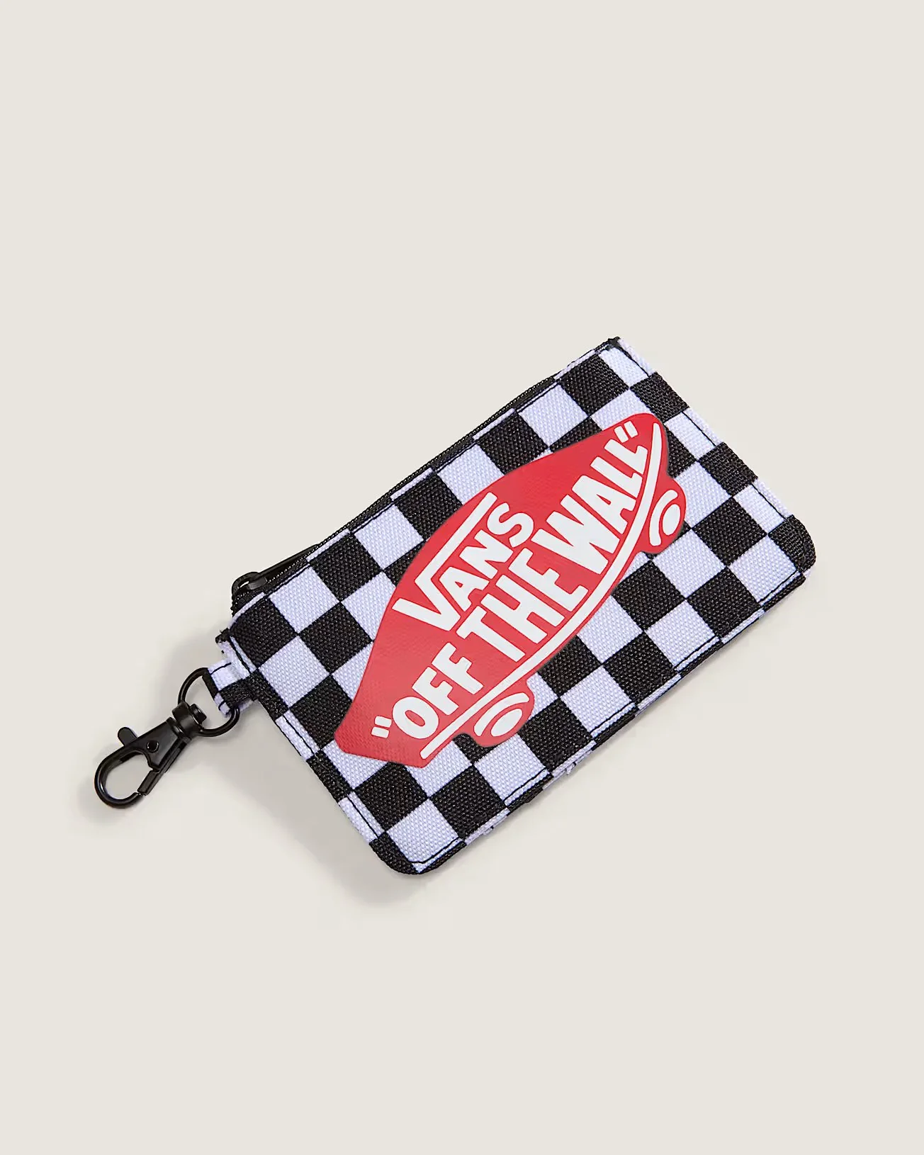 Vans Unisex Off The Wall Zip Wallet Black/White VN000Q9WY28 - Image 3