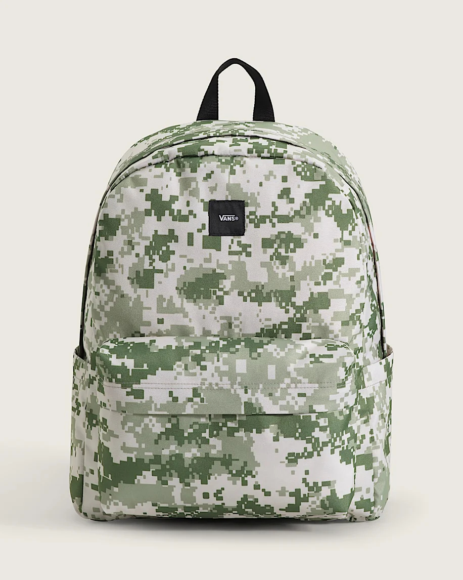 Vans Unisex Old Skool Backpack Neutral Olive Green/Marshmallow White VN000H4WGCY