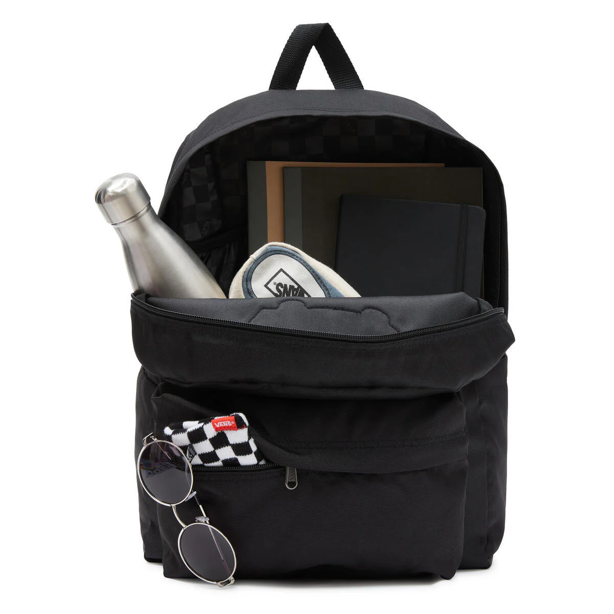 Vans Unisex Old Skool Classic Backpack Black VN000H4YBLK - Image 4
