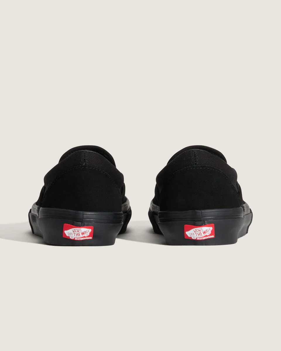 Vans Unisex Skate Slip-On Shoes Black/Black VN0A5FCABKA - Image 6