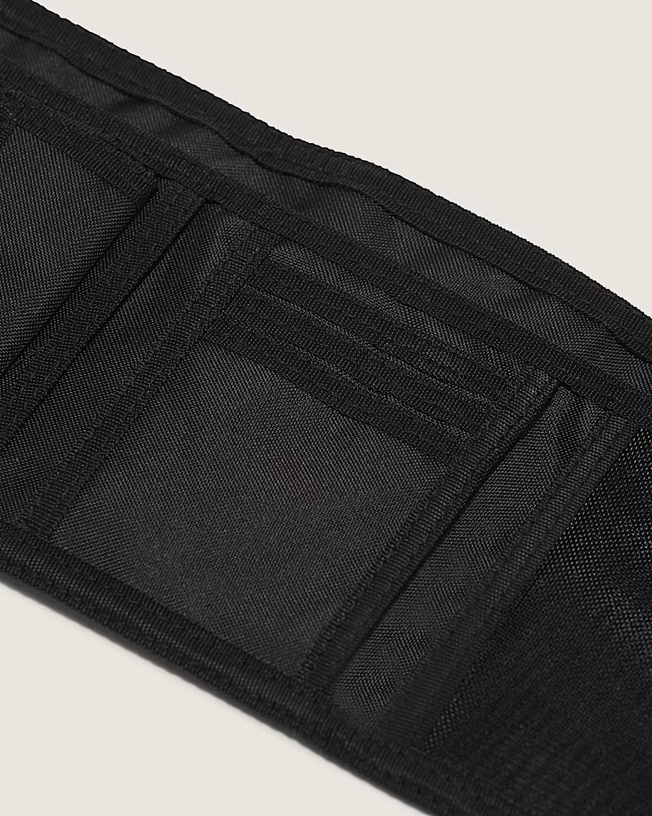 Vans Unisex Slipped Trifold Wallet Black/White Chess VN000C32HU0 - Image 3