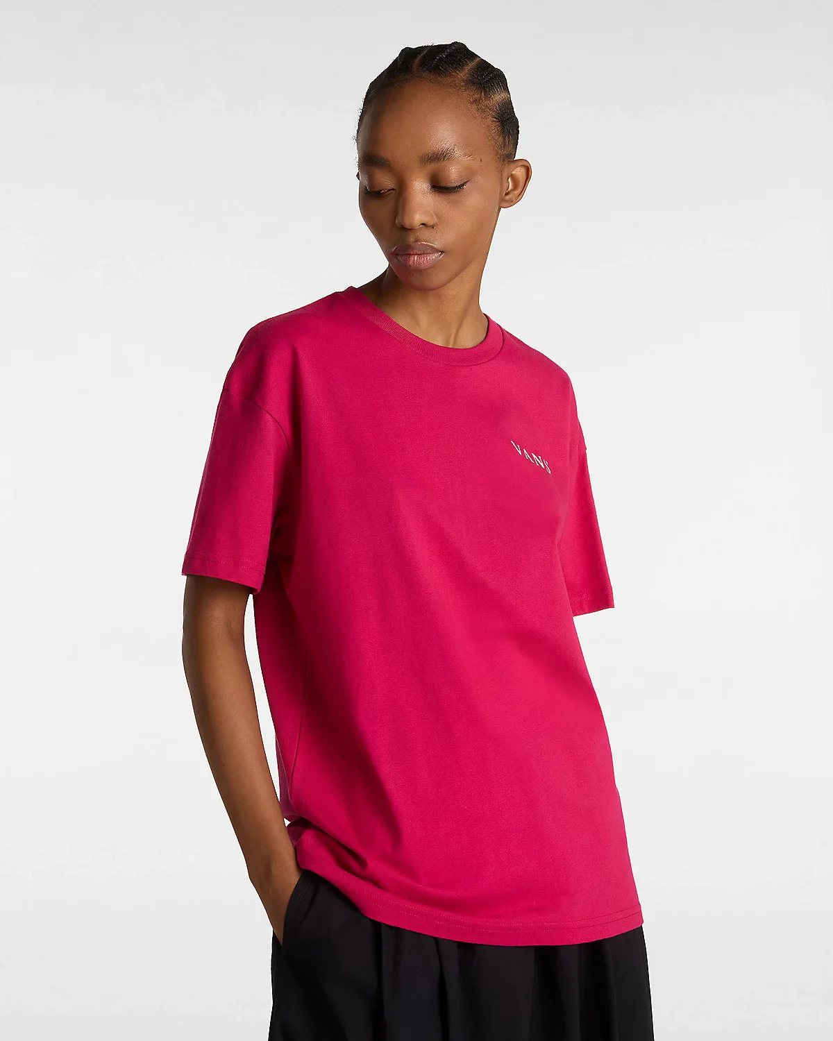 Vans Women's Night Orb T-Shirt Cherries Jubile VN000MCFC9L - Image 3