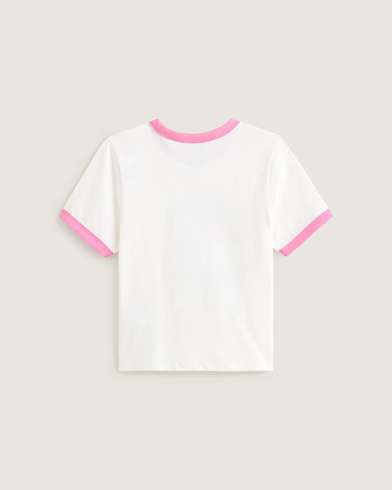 Vans Women's Puppy Ringer T-Shirt White VN000W24C9F - Image 2