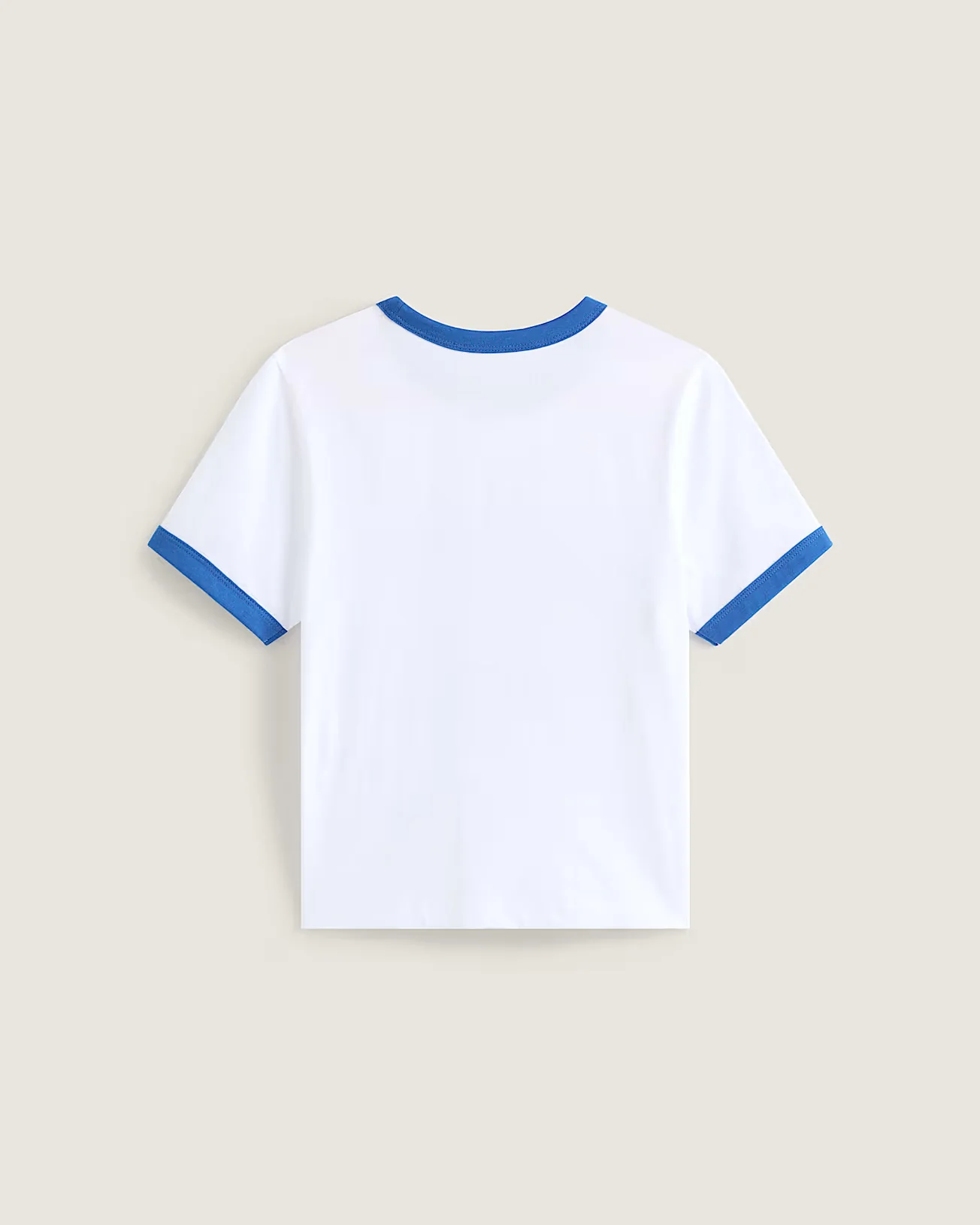 Vans Women's Puppy Ringer T-Shirt White VN000W24WHT - Image 2