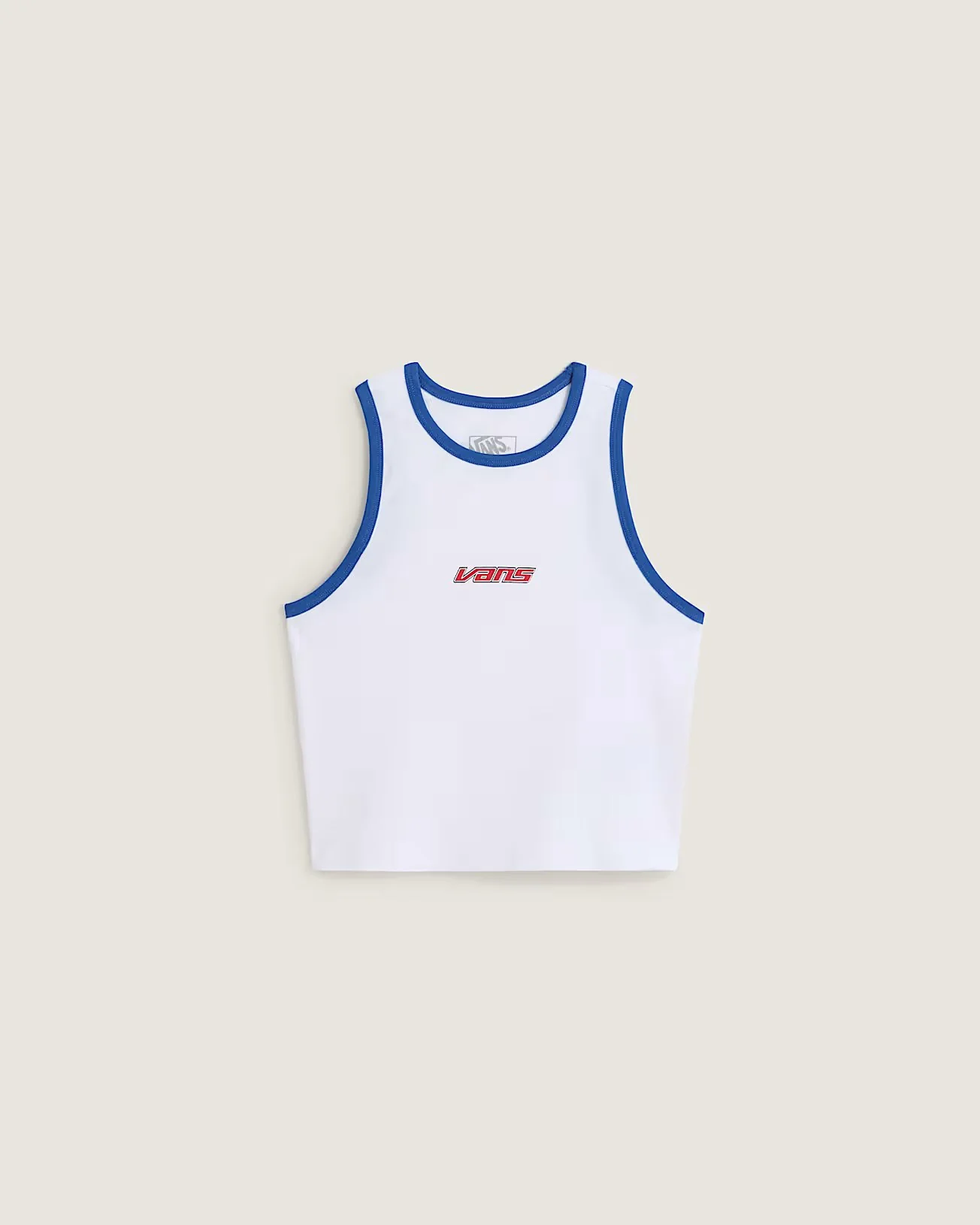 Vans Women's Retro Speed Tank T-Shirt White VN000XDQWHT - Image 5