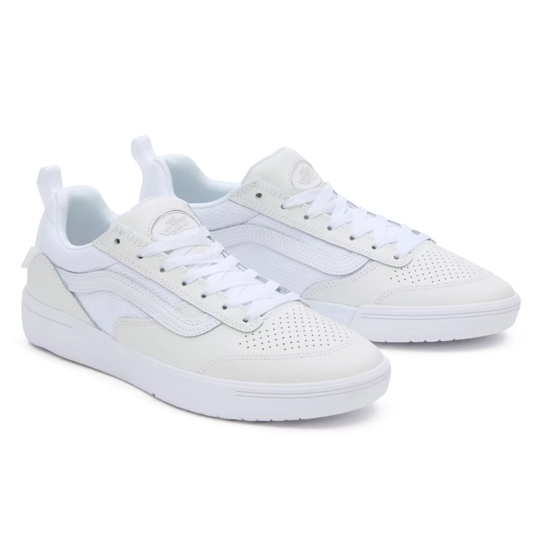 Vans Zahba Shoes Leather White/White VN0007QQWWW - Image 3
