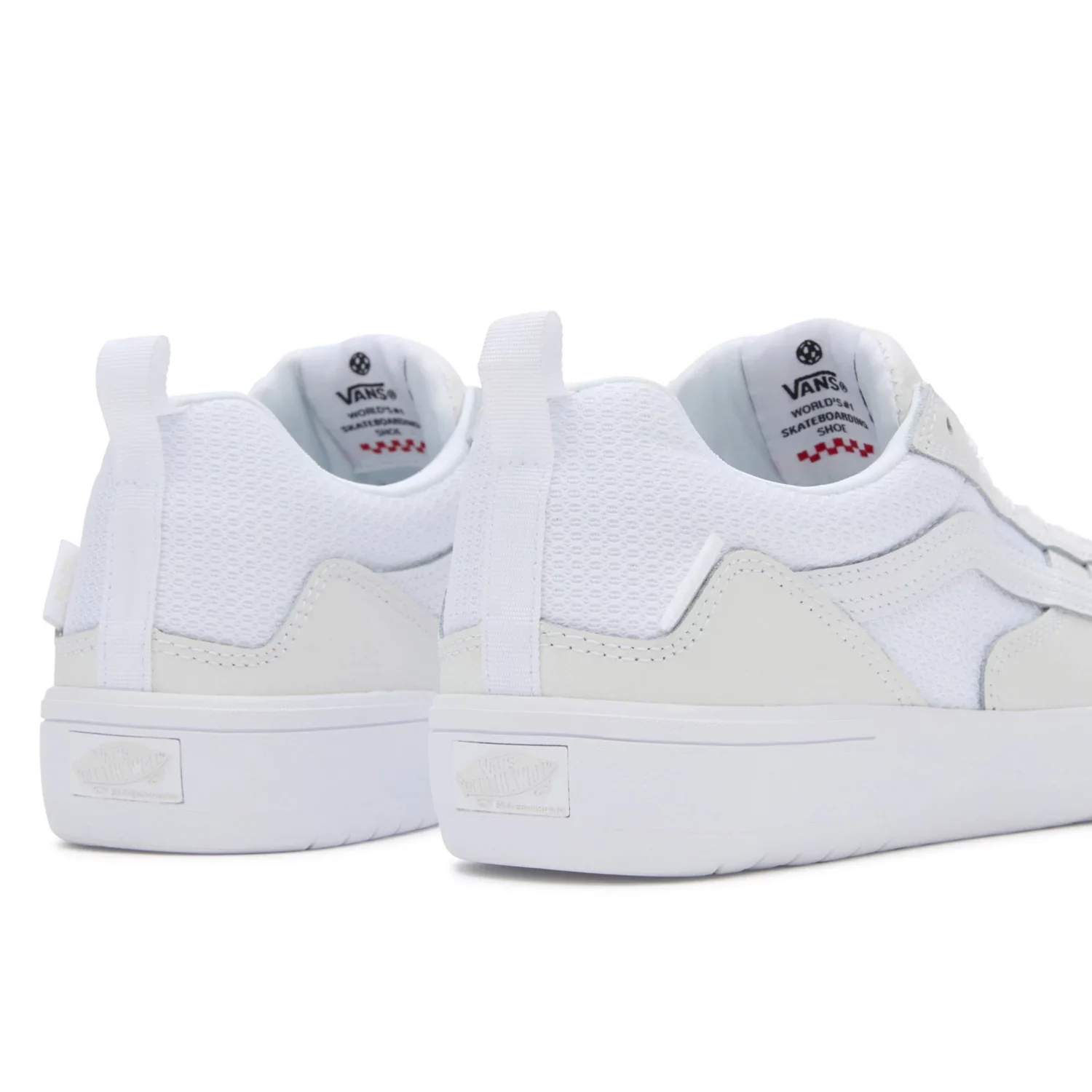 Vans Zahba Shoes Leather White/White VN0007QQWWW - Image 5