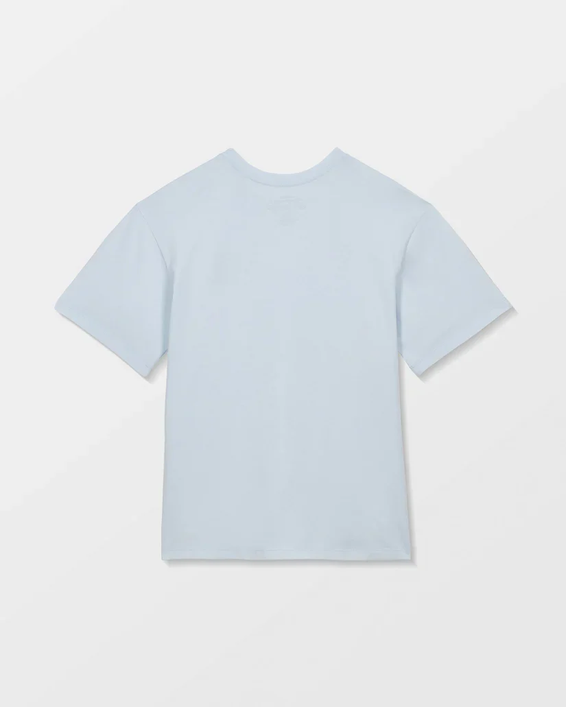 Volcom Kid's Ben Sanair 1 T-Shirt Light Blue Acid C3512618_LBA - Image 2