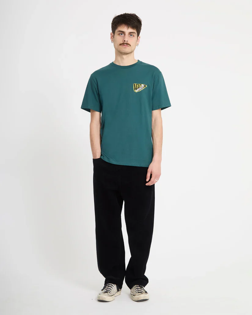 Volcom Men's Alix Coffin T-Shirt Rifle Green A3512662_RFG - Image 5