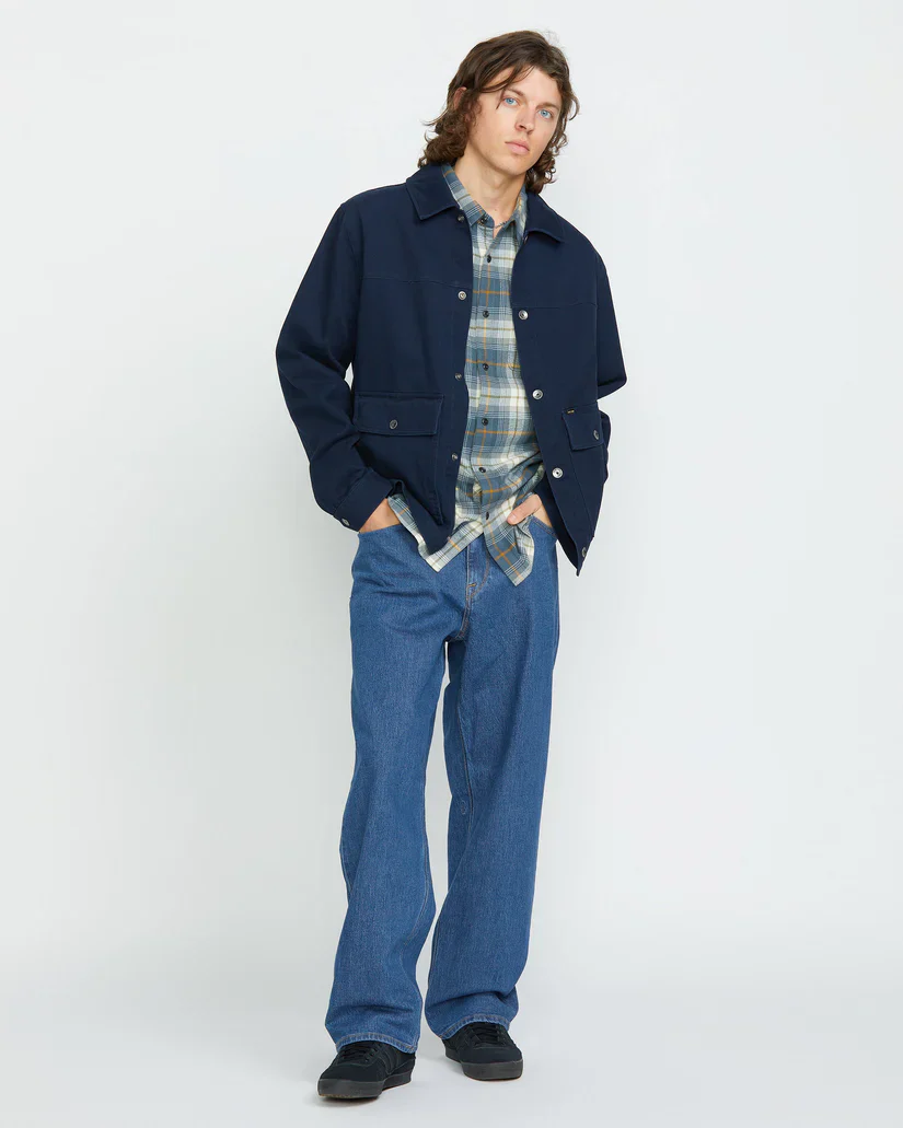 Volcom Men's Billow Jeans Bold Blue A1932508_BDL - Image 3