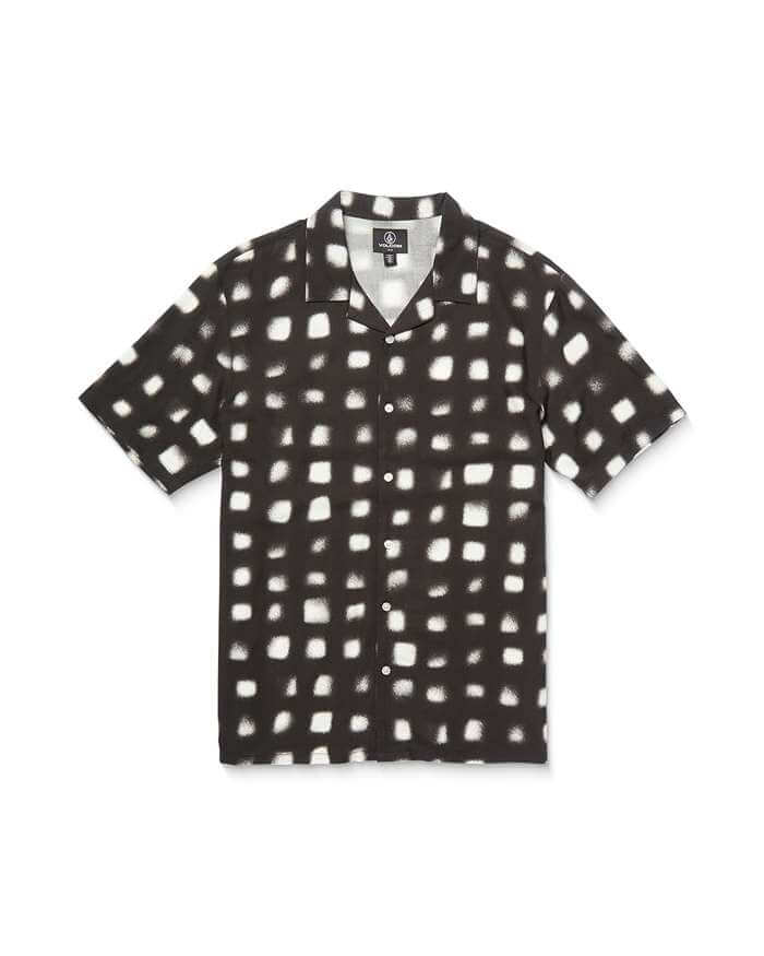 Volcom Men's Boldstone Short Sleeve Shirt Black A0412514_BLK - Image 4