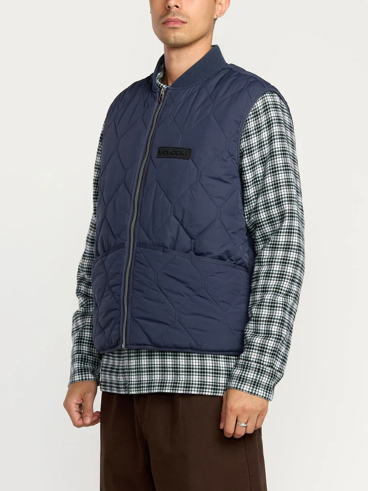 Volcom Men's Donsonic Vest Navy A1832500-NVY - Image 5