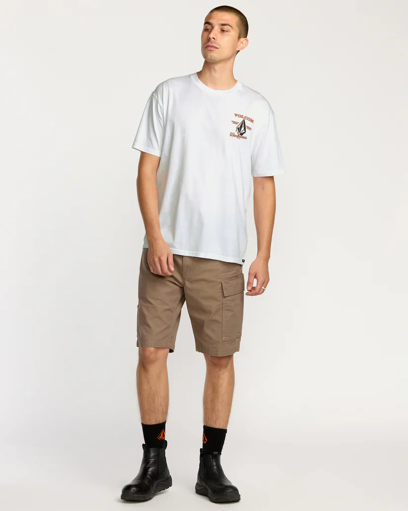 Volcom Men's Enamel T-Shirt White A5032505_WHT - Image 5