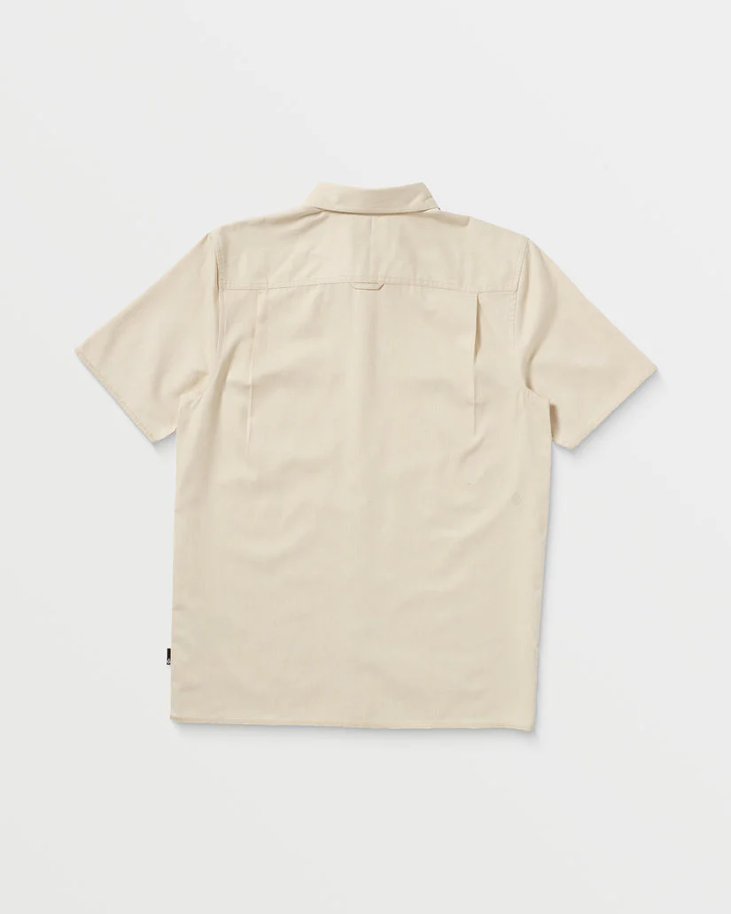 Volcom Men's Ent Shirt Pale Khaki A0412503_PLK - Image 7